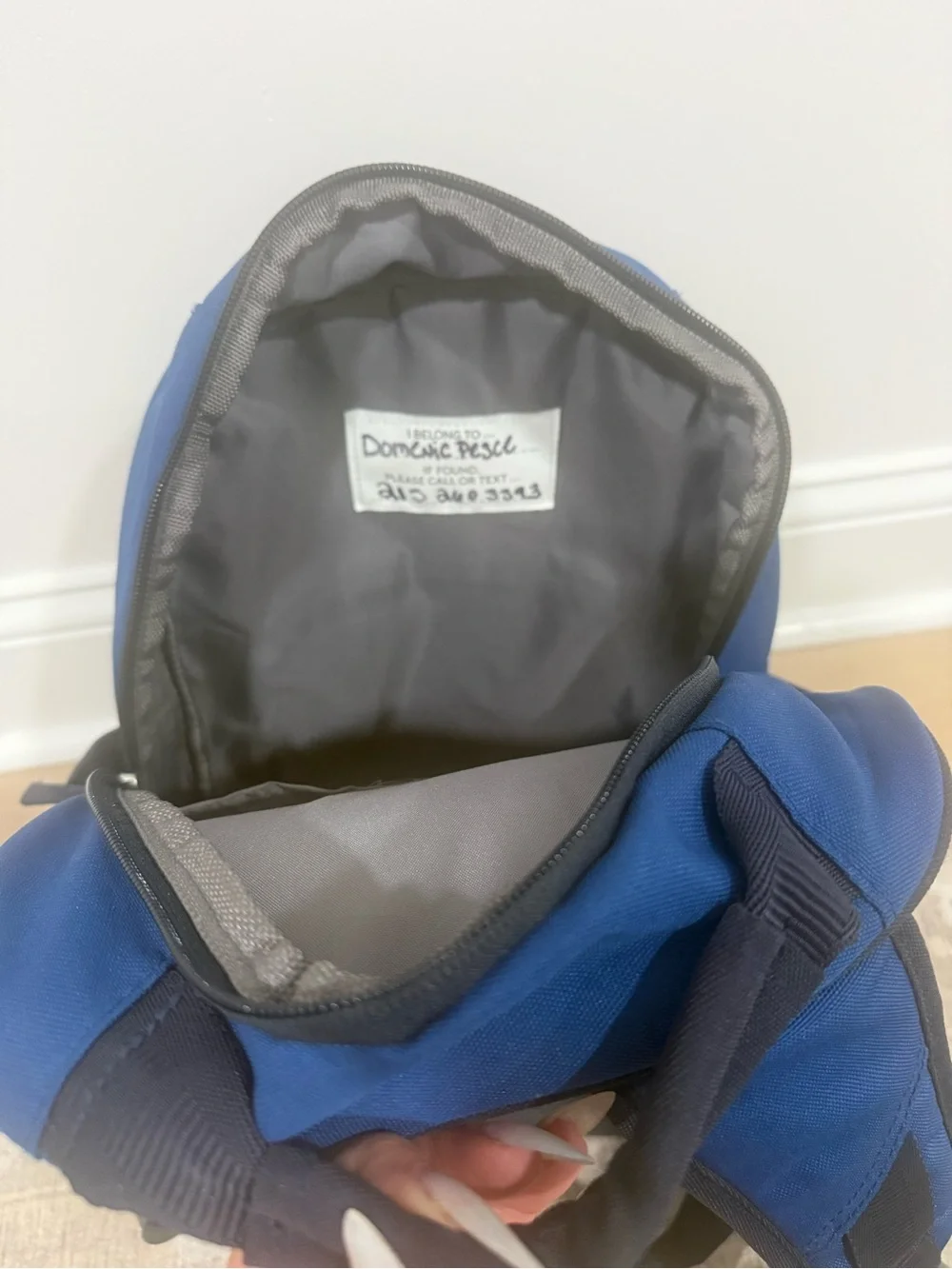 Pottery barn Kids Navy Blue NBA Teams Backpack and Lunch Bag Set